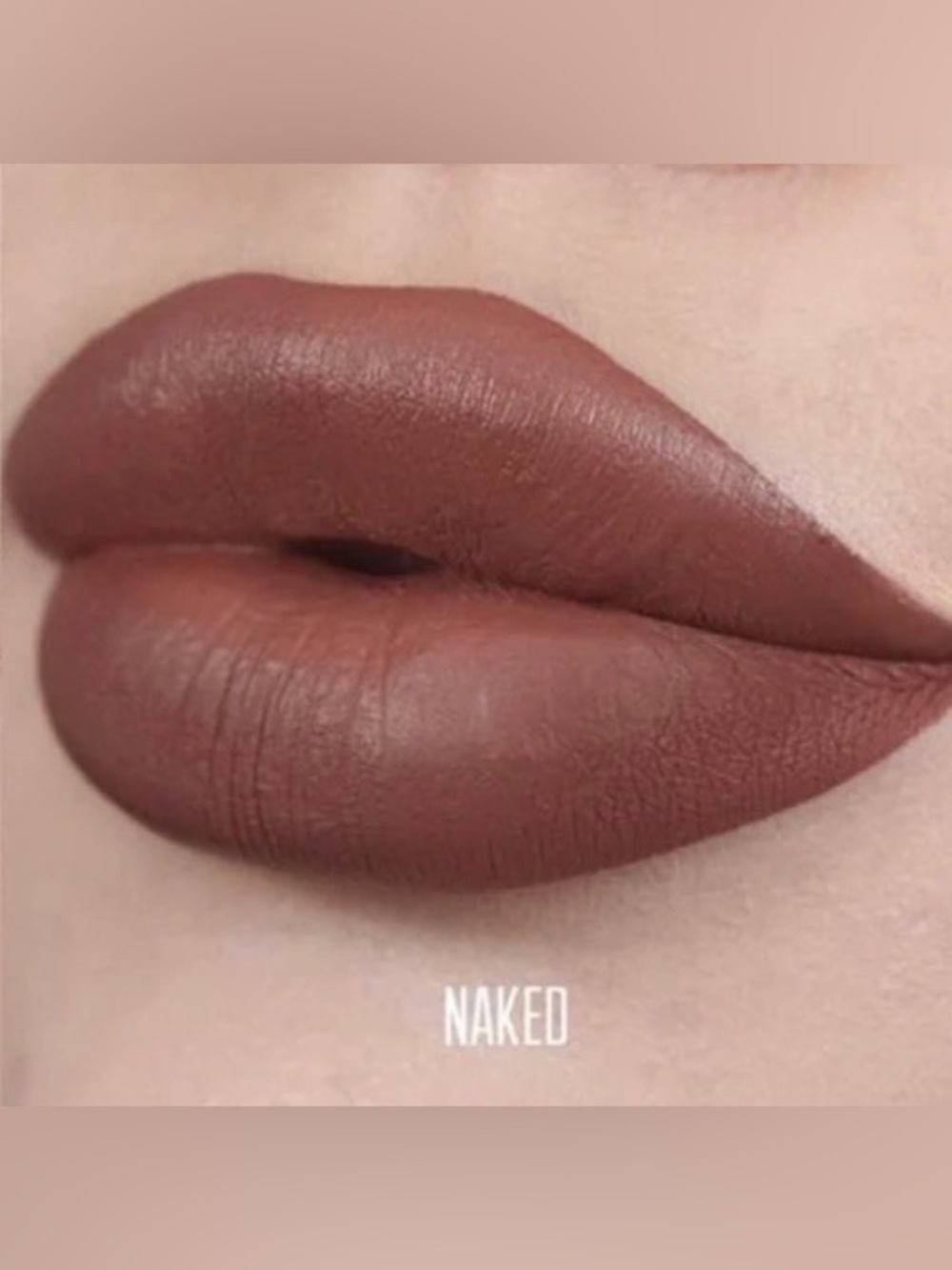 Bodyography NAKED Lip Lava Liquid Lipstick Light Brown Nude Matte NEW PC